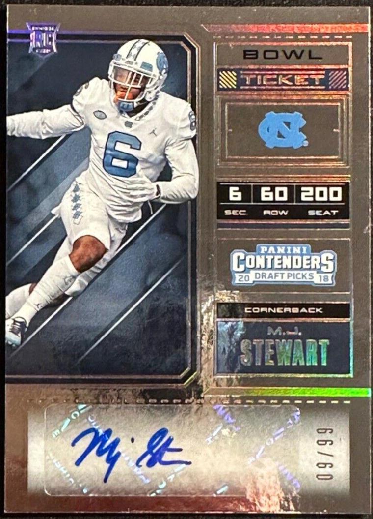 M.J. Stewart [Bowl Autograph] #232