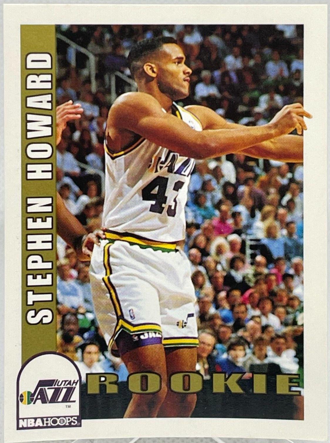 Stephen Howard #473 Basketball Cards 1992 Hoops
