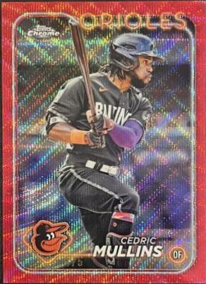 Cedric Mullins [Red Wave Refractor] #82