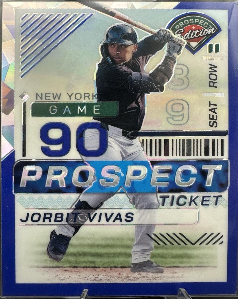 Jorbit Vivas [Blue Ice Ticket Holo] #97
