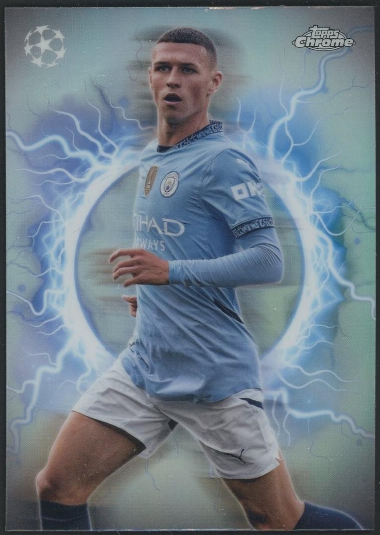 Phil Foden [Shockwave] #CP-11 Prices | 2024 Topps Chrome UEFA