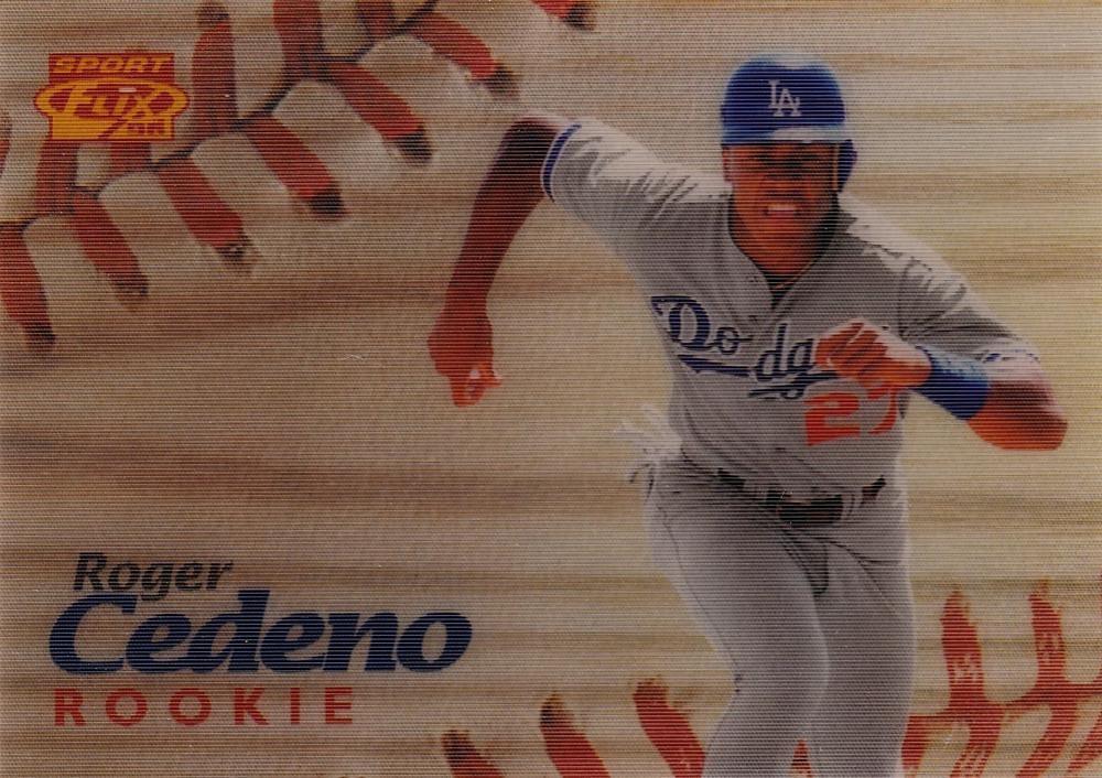 Roger Cedeno #124 1996 Sportflix Baseball