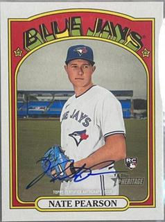 Nate Pearson Real One Autographs
