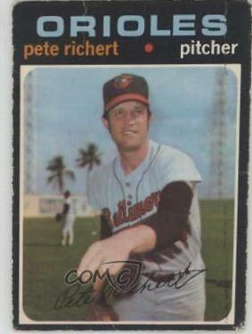 Pete Richert #273 1971 O-Pee-Chee Baseball