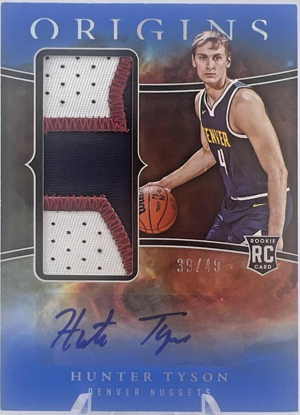 Hunter Tyson [Blue] #RA-HTD