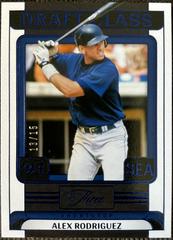 Alex Rodriguez [Blue] #10 Baseball Cards 2024 Panini Three and Two Draft Class Prices