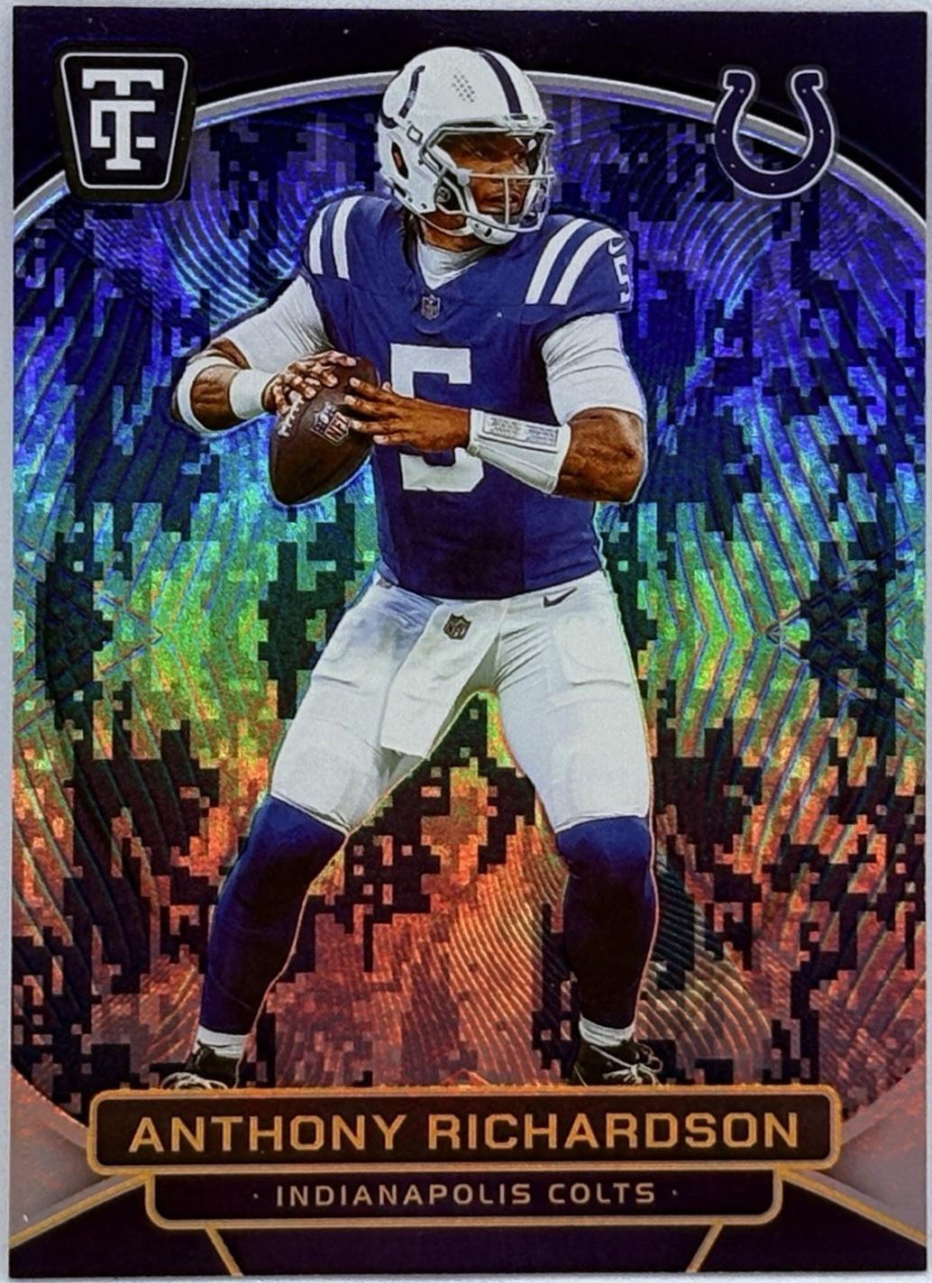 Anthony Richardson [Mirror Platinum Blue Camo] #37