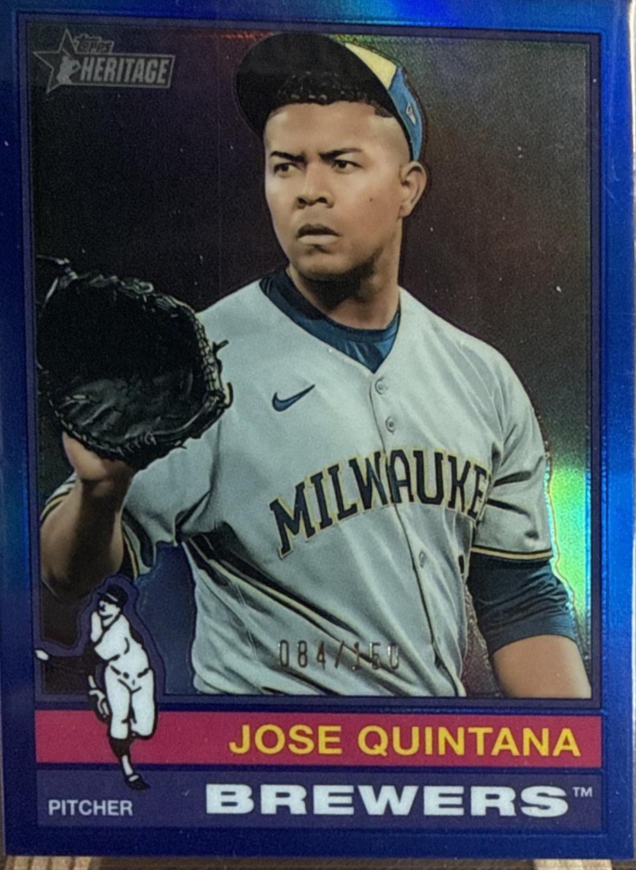 Jose Quintana [Blue Refractor Chrome SP] #721
