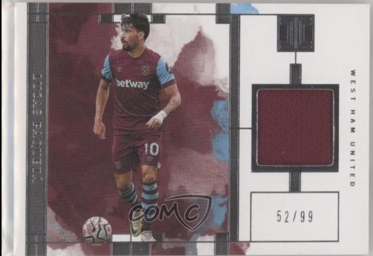Lucas Paqueta #IM-LP 2023 Panini Impeccable Premier League Materials