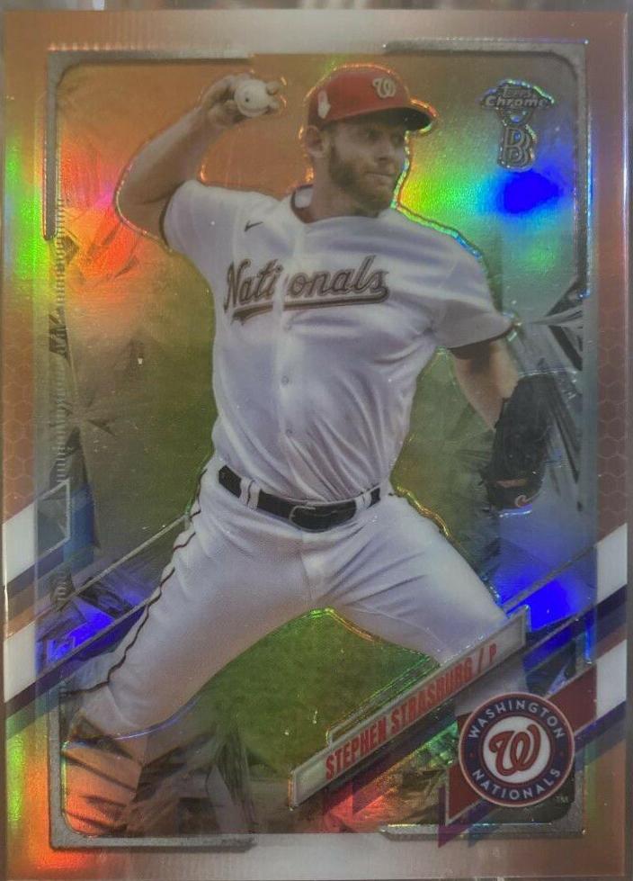 Stephen Strasburg [Rose Gold Refractor] #176