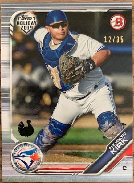 Alejandro Kirk #TH-AK 2019 Topps Holiday Bowman Baseball
