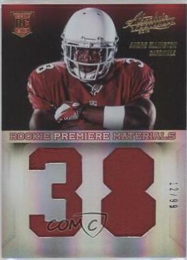 Andre Ellington [Rookie Premiere Materials Jumbo Jersey Number] #202