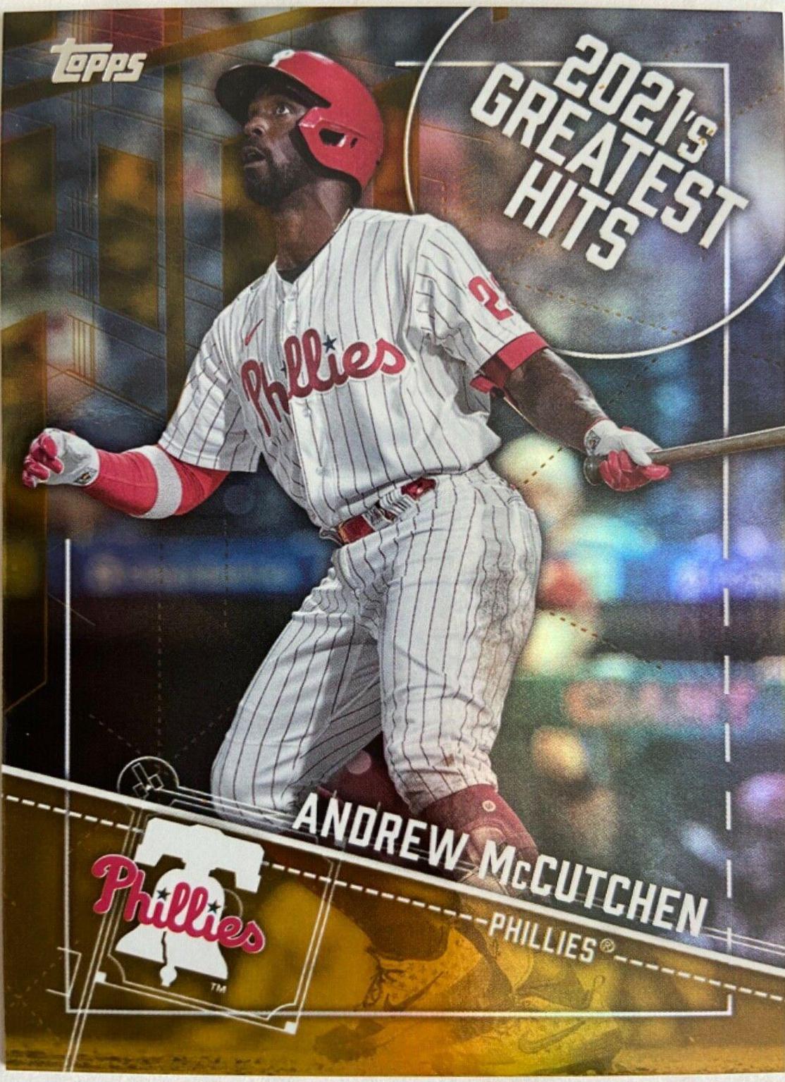 Andrew McCutchen #21GH-12 Baseball Cards 2022 Topps 2021’s Greatest Hits