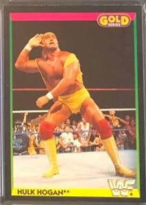 Hulk Hogan #63 Wrestling Cards 1992 Merlin WWF Gold Series 1