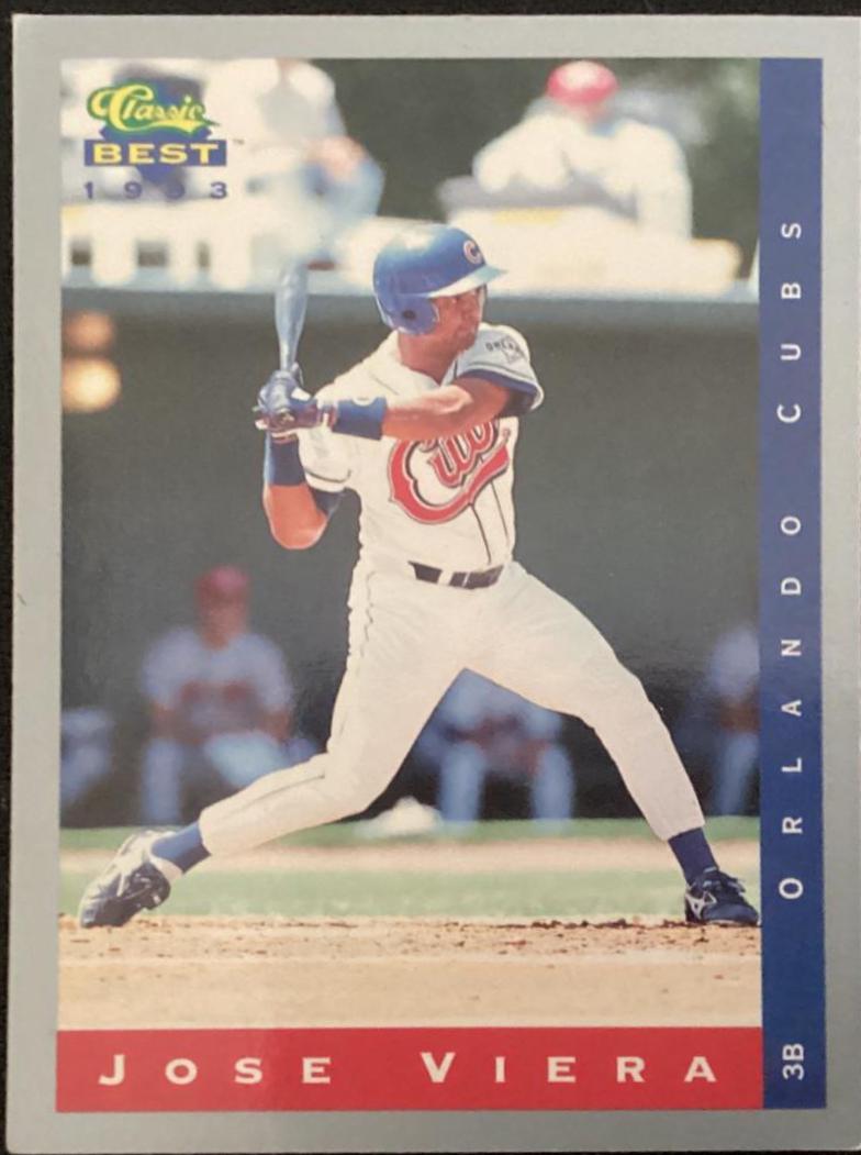 Jose Viera #31 Baseball Cards 1993 Classic Best