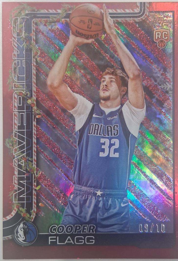 Cooper Flagg [Red Metallic Glitter] #H161 Prices | 2025 Topps