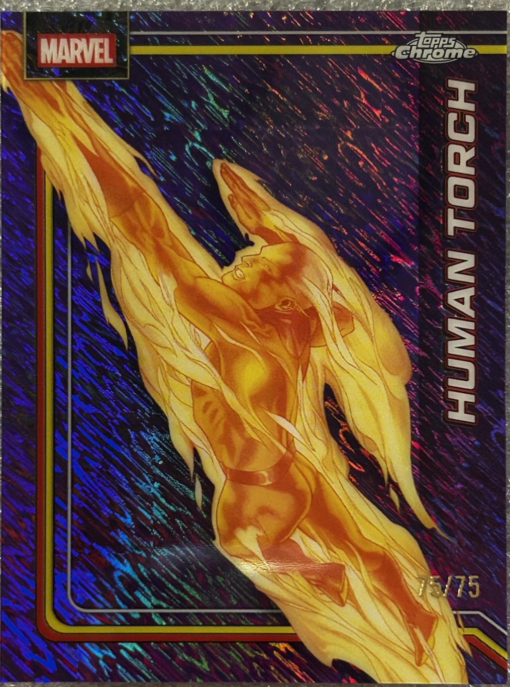 Human Torch Purple Shimmer Refractor
