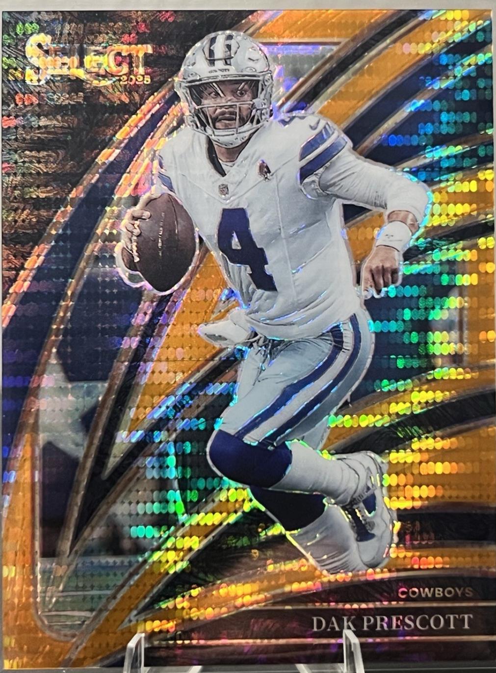 Dak Prescott [Neon Orange Pulsar Prizm] #296 Prices | 2025 Panini