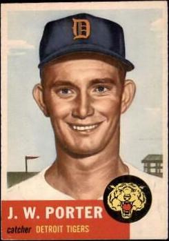 J.W. Porter #211 Baseball Cards 1953 Topps