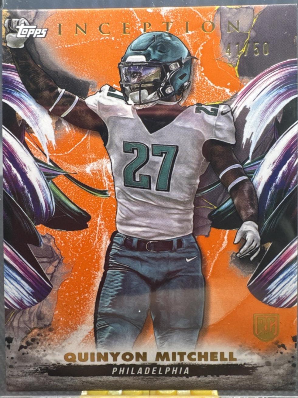 Quinyon Mitchell [Orange] #154