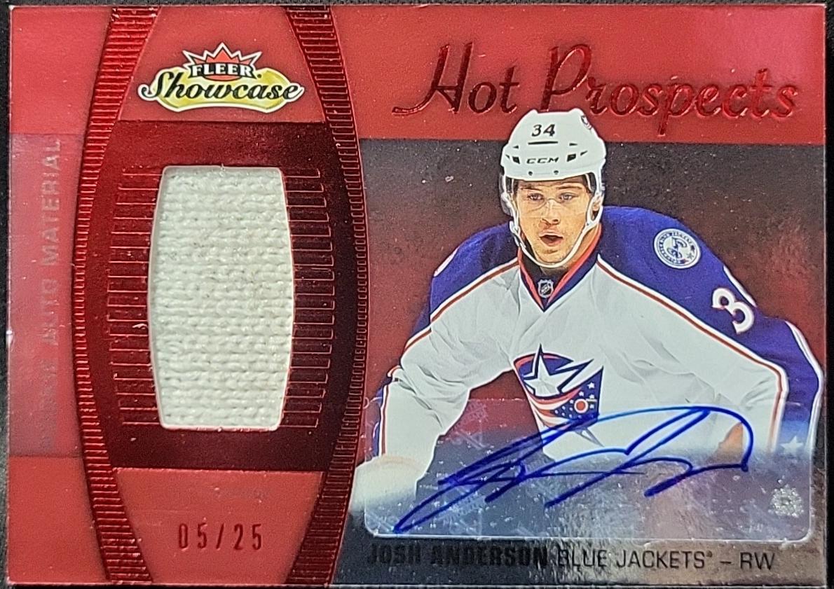 Josh Anderson #177 2015 Fleer Showcase Hockey