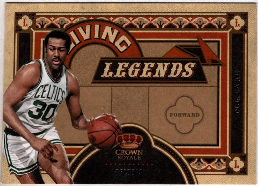 M.L. Carr #15 Basketball Cards 2009 Panini Crown Royale Living Legends