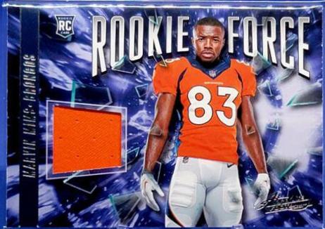 Marvin Mims #RF-18 Football Cards 2023 Panini Absolute Rookie Force