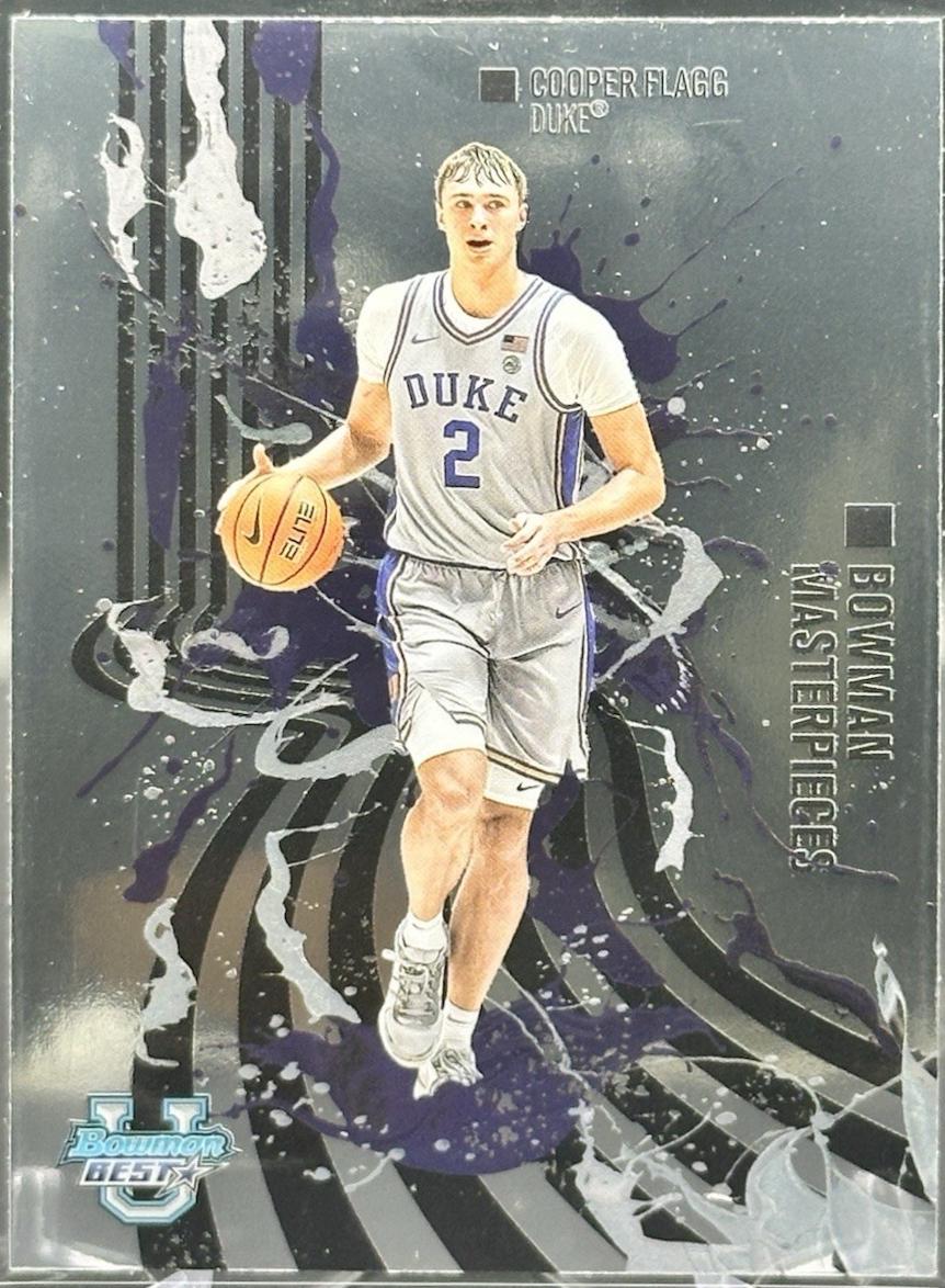 Cooper Flagg #BM-1 Basketball Cards 2024 Bowman Best University Masterpieces