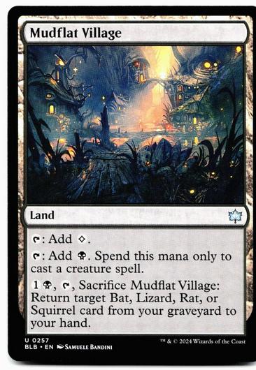 Mudflat Village #257 Cover Art