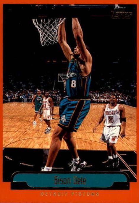 Bison Dele #8 Basketball Cards 1999 Topps