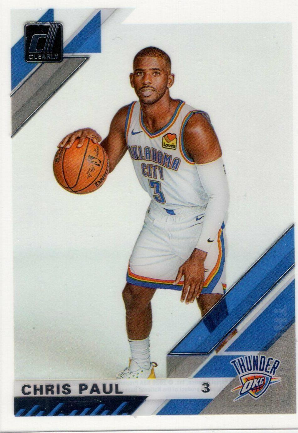 Chris Paul #31 2019 Panini Clearly Donruss Basketball