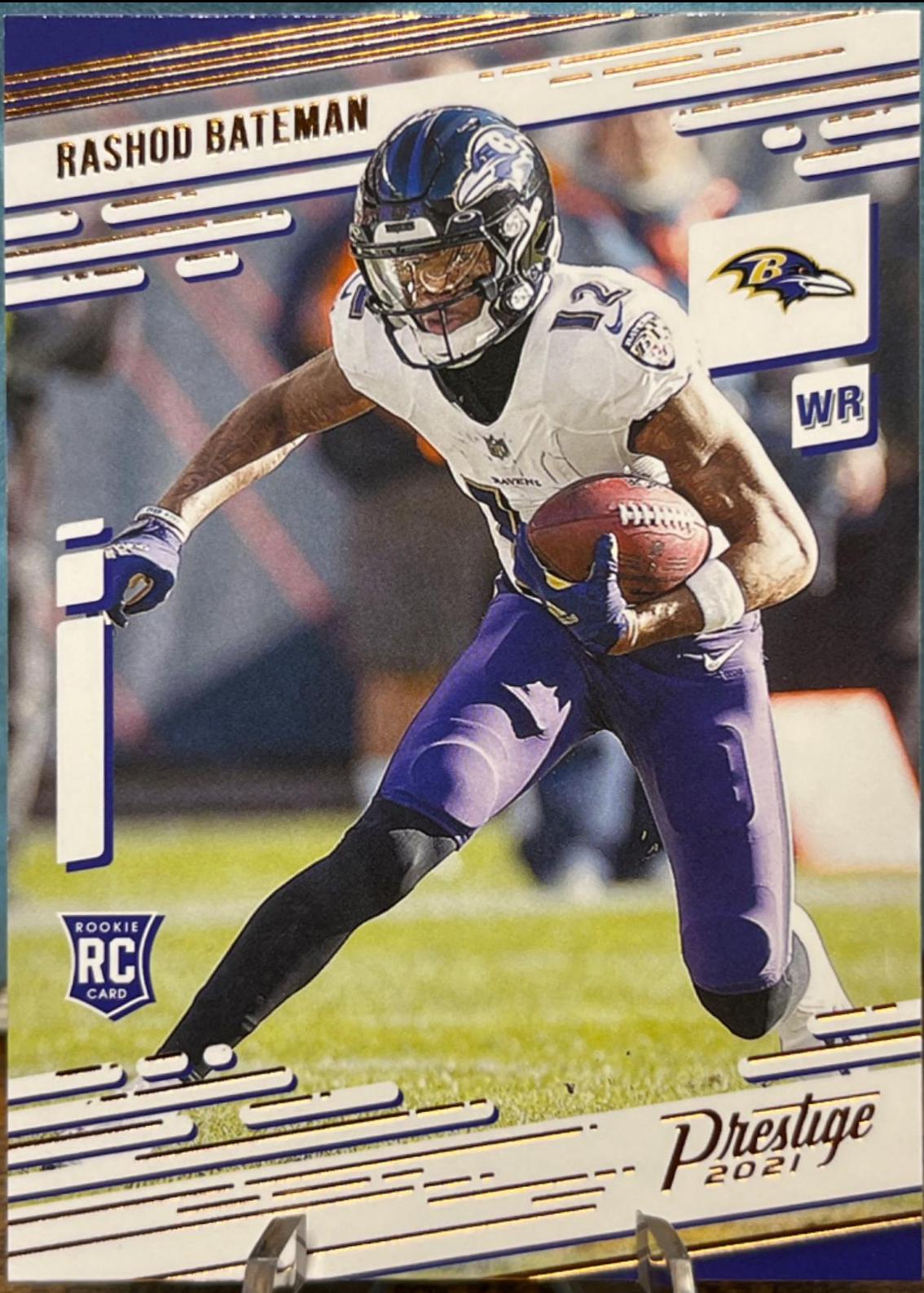 Rashod Bateman #215 Football Cards 2021 Panini Chronicles Prestige Rookies Update