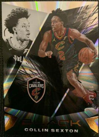 Collin Sexton #43 2020 Panini Black Basketball