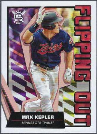 Max Kepler #FO-8 Baseball Cards 2020 Topps Big League Flipping Out