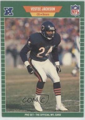 Vestee Jackson #49 Football Cards 1989 Pro Set