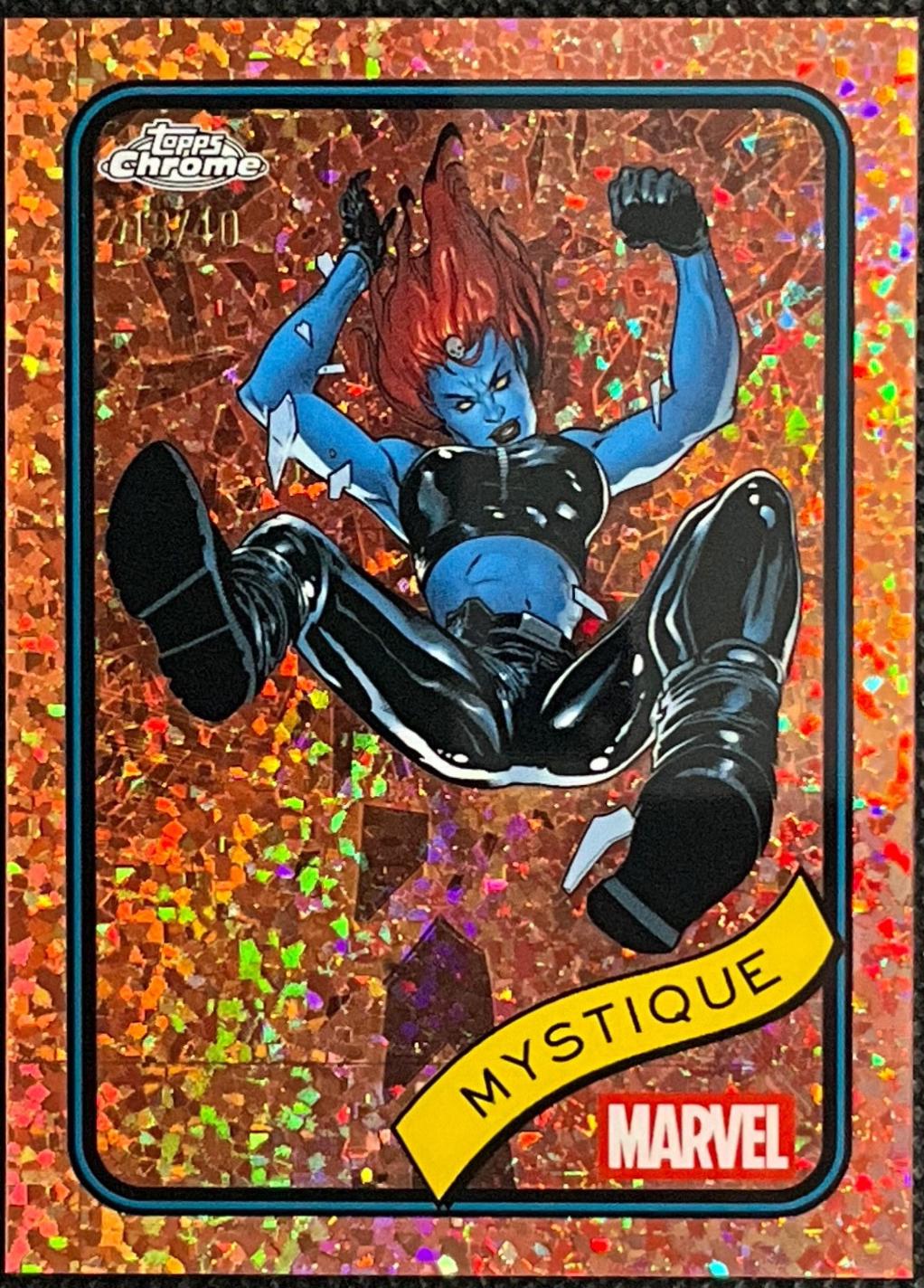 Mystique Rose Gold Mini Diamonds Refractor