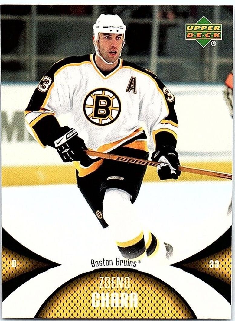 Zdeno Chara #9 Hockey Cards 2006 Upper Deck Mini Jersey Collection