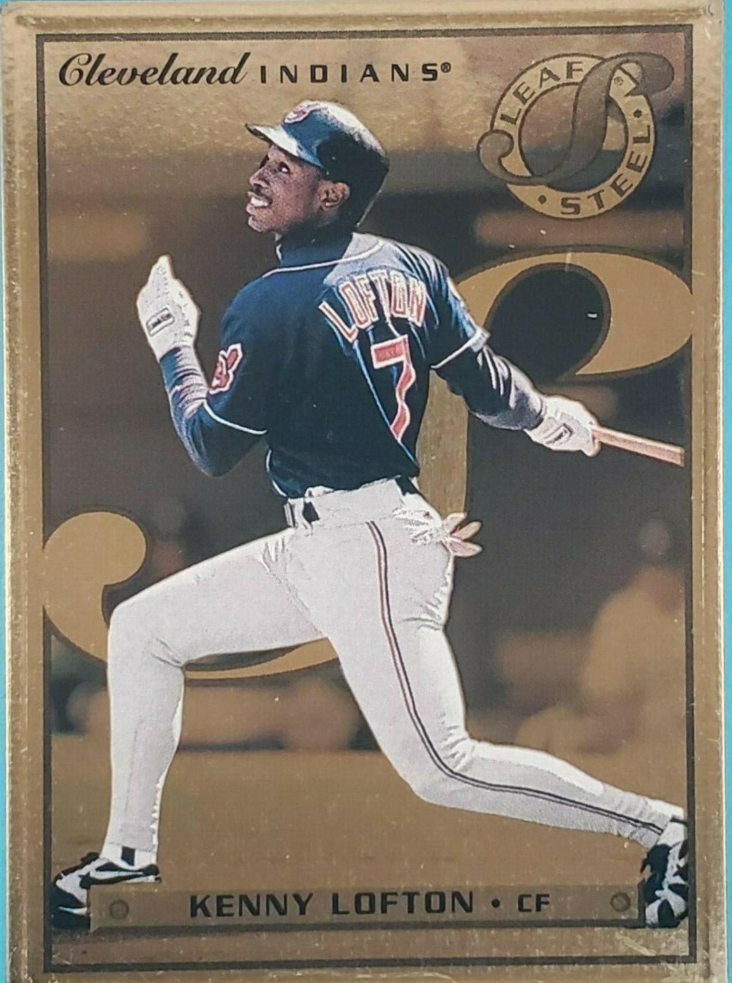 Kenny Lofton #3 Baseball Cards 1996 Leaf Steel