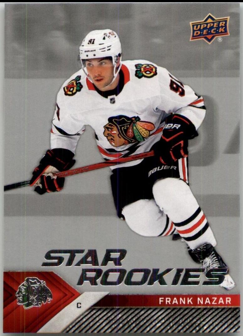 Frank Nazar #3 Hockey Cards 2024 Upper Deck NHL Star Rookies Box Set