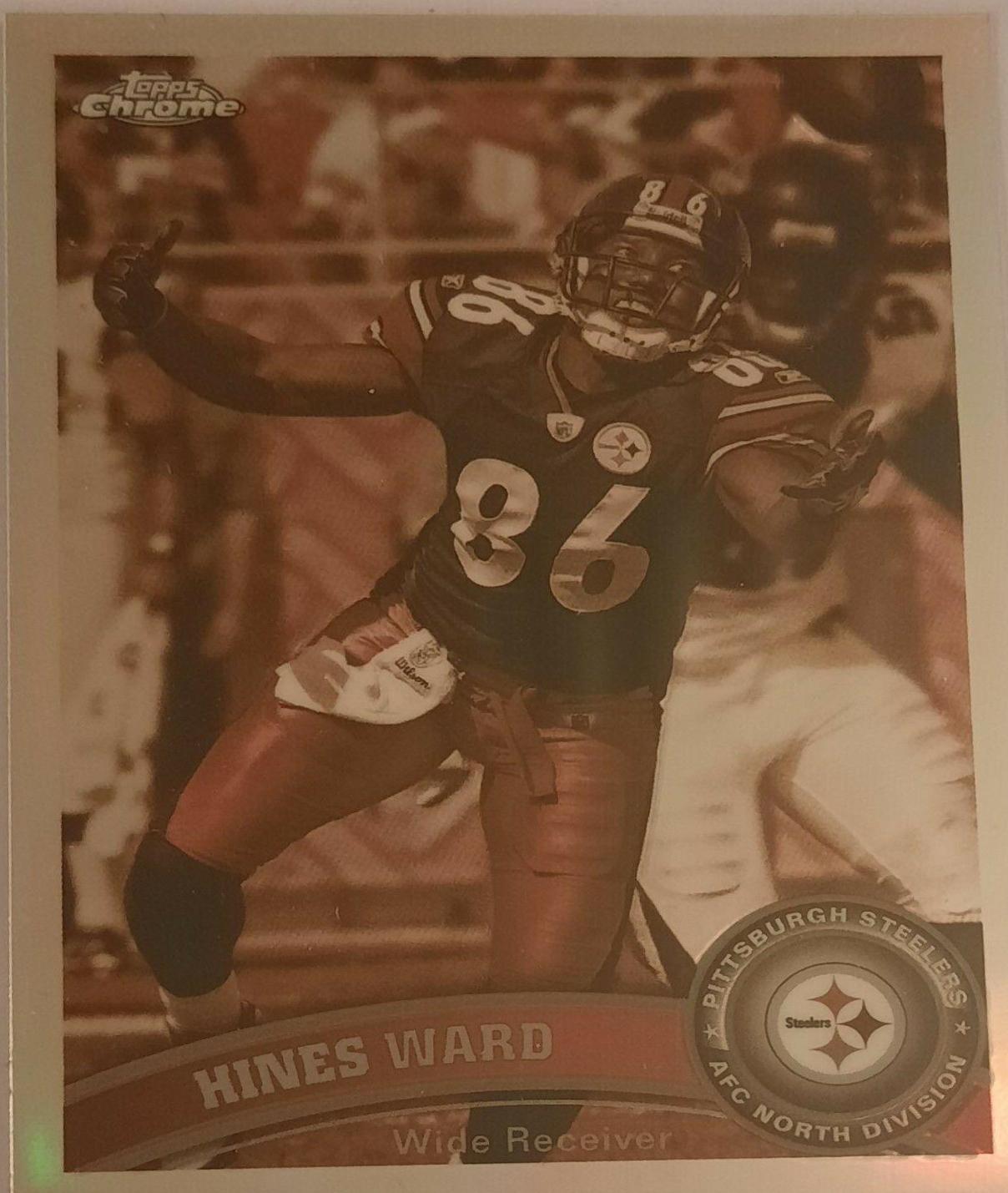 Hines Ward [Sepia Refractor] #85