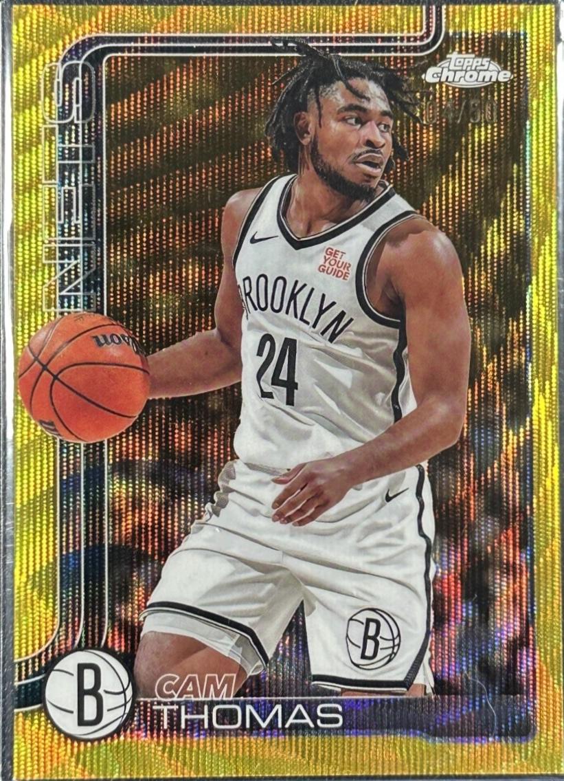 Cam Thomas [Gold Wave Refractor] #85