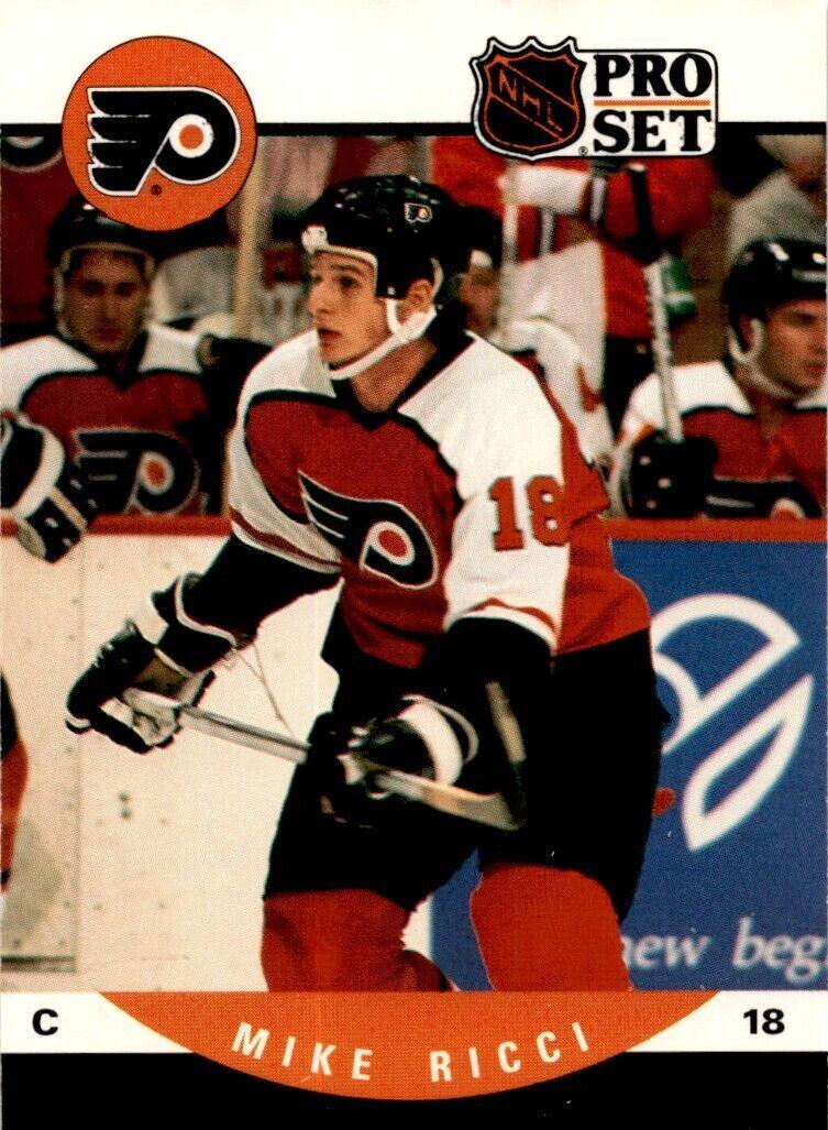 Mike Ricci #631 Hockey Cards 1990 Pro Set