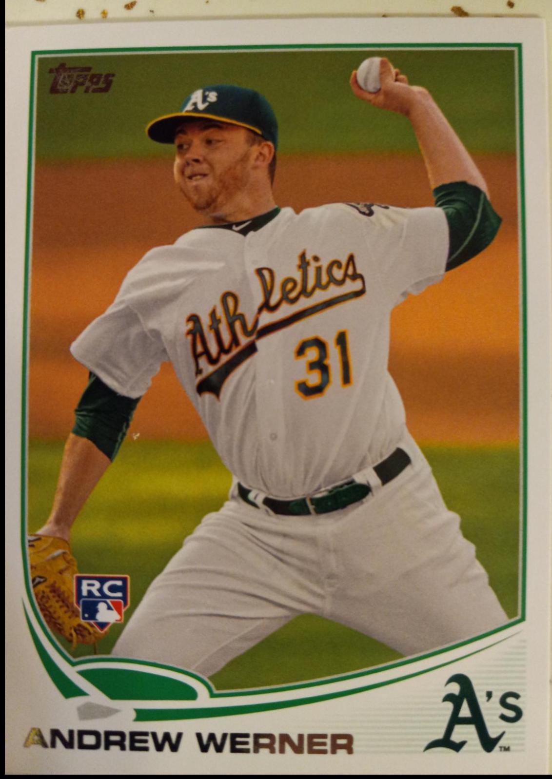 Andrew Werner #433 Baseball Cards 2013 Topps