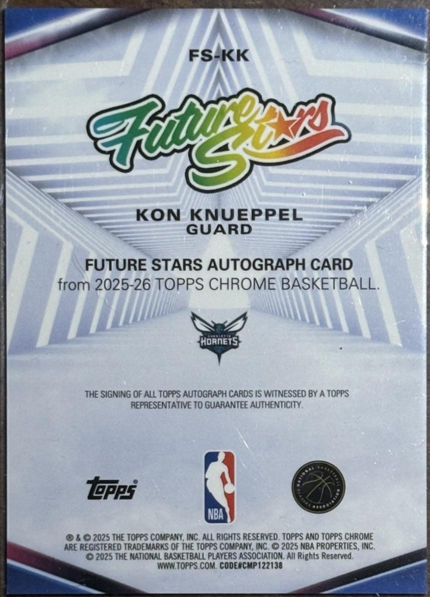 Kon Knueppel [Refractor Purple] #FS-KK