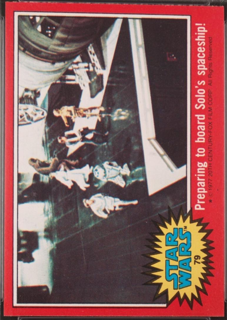 1977 Preparing to board Solo's spaceship! #79
