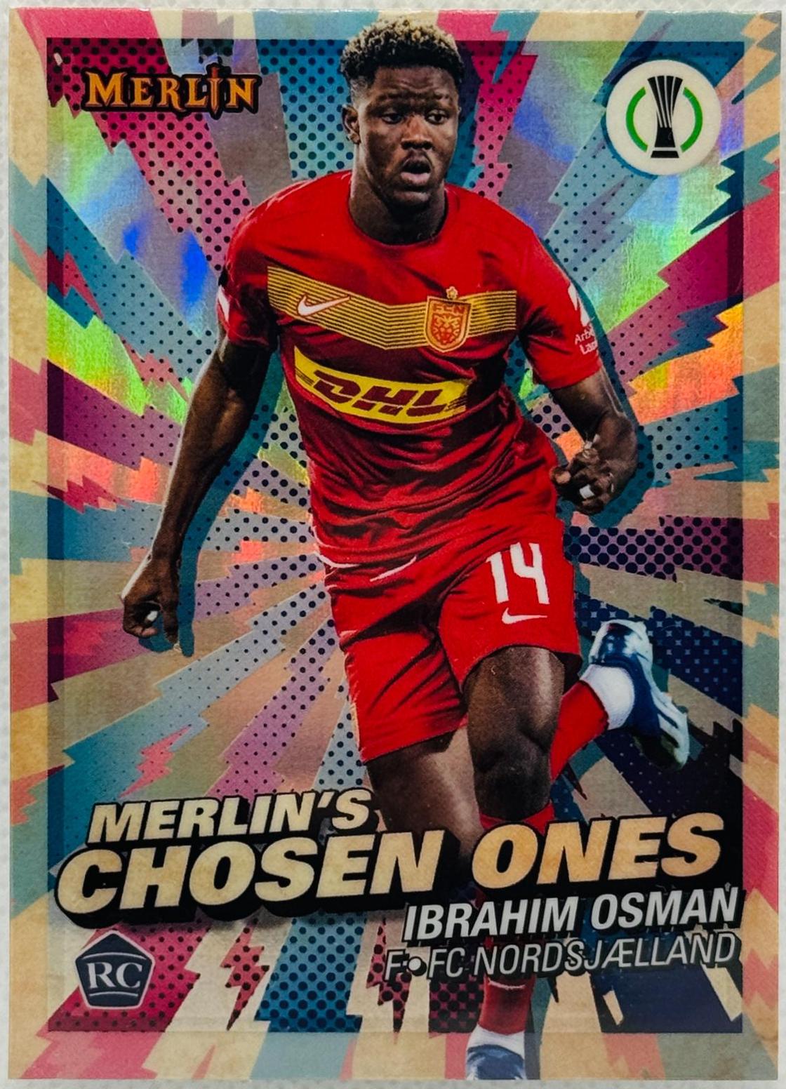 Ibrahim Osman #MC-5 2023 Topps Merlin UEFA Chosen One