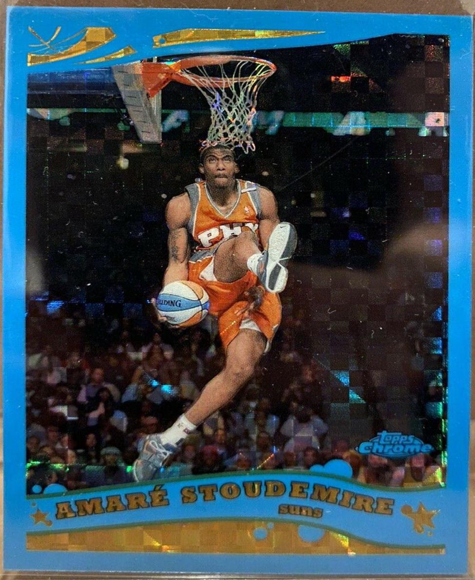 Amare Stoudemire [Blue Xfractor] #34 Prices | 2005 Topps Chrome