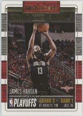 James Harden #47 Basketball Cards 2018 Panini Hoops Road to the Finals
