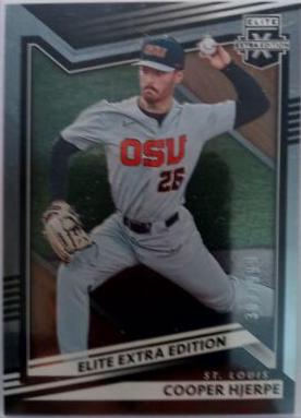 Cooper Hjerpe #22 2022 Panini Elite Extra Edition Baseball