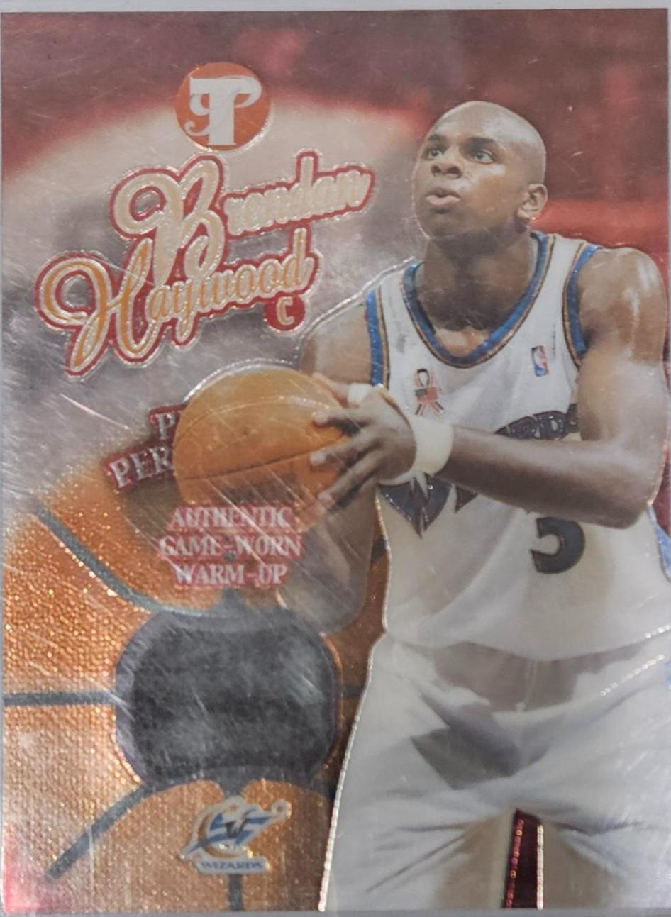 Brandon Haywood #PPE-BH Basketball Cards 2002 Topps Pristine Personal Endorsements